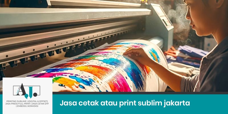 Jasa cetak atau print sublim jakarta