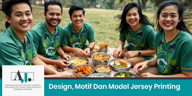 Design, Motif Dan Model Jersey Printing