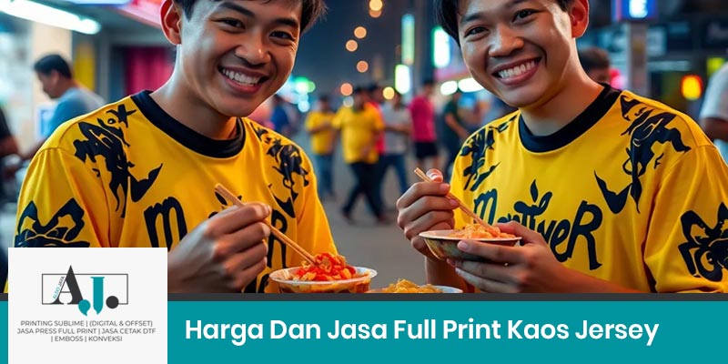 Harga Dan Jasa Full Print Kaos Jersey