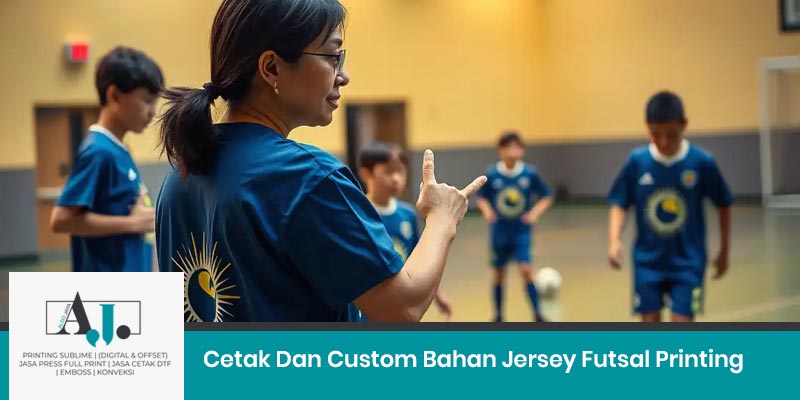 Cetak Dan Custom Bahan Jersey Futsal Printing