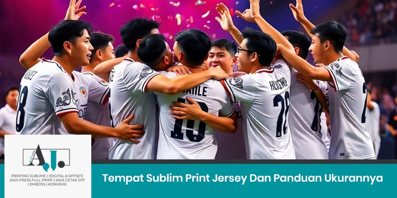 Tempat Sublim Print Jersey Dan Panduan Ukurannya
