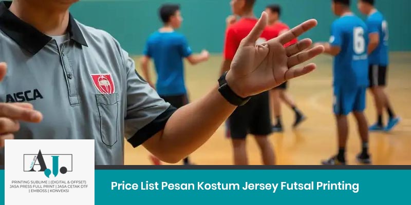 Price List Pesan Kostum Jersey Futsal Printing