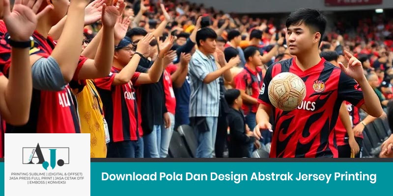 Download Pola Dan Design Abstrak Jersey Printing